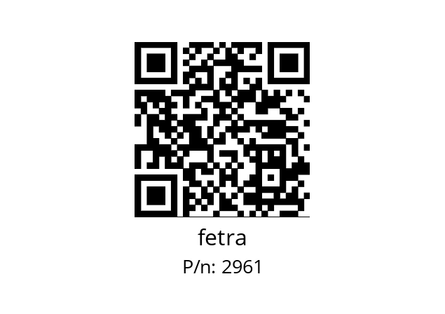   fetra 2961