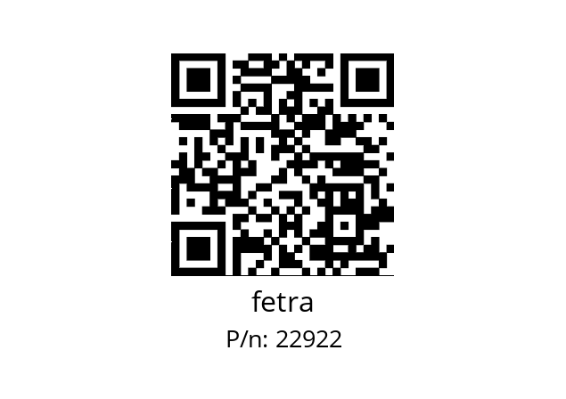   fetra 22922