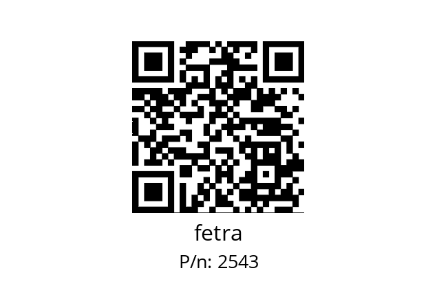   fetra 2543