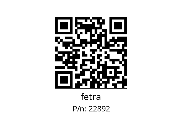   fetra 22892