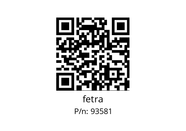   fetra 93581