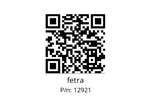   fetra 12921