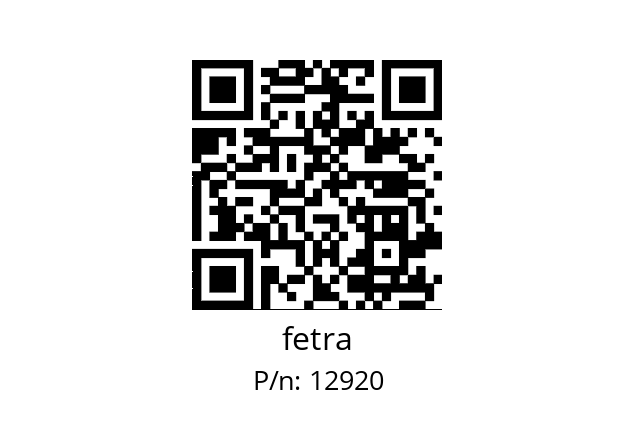   fetra 12920