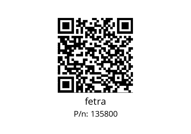   fetra 135800