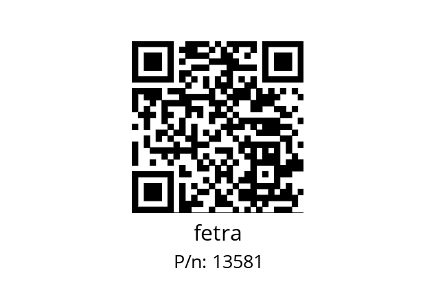   fetra 13581