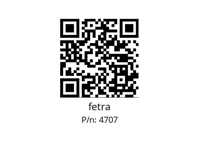   fetra 4707