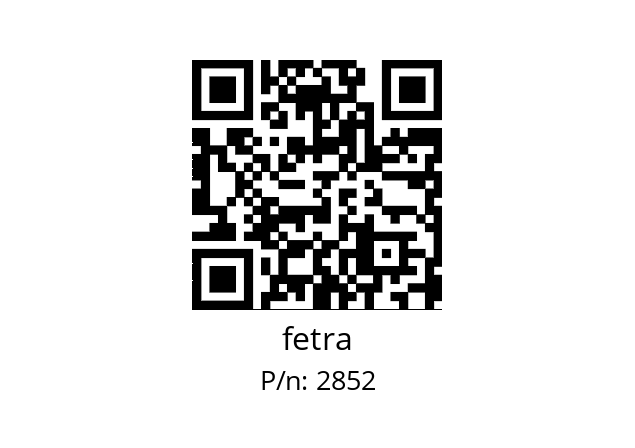   fetra 2852