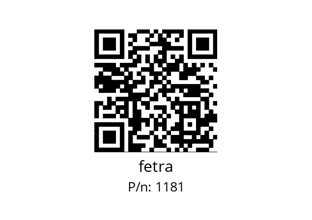   fetra 1181