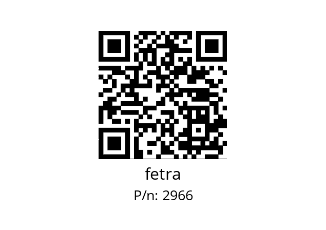   fetra 2966