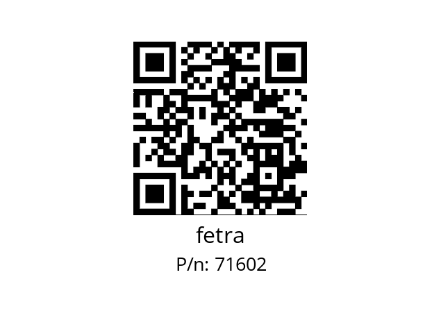   fetra 71602