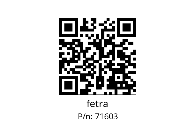   fetra 71603