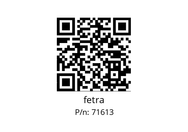   fetra 71613