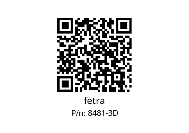   fetra 8481-3D