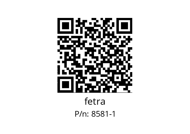   fetra 8581-1