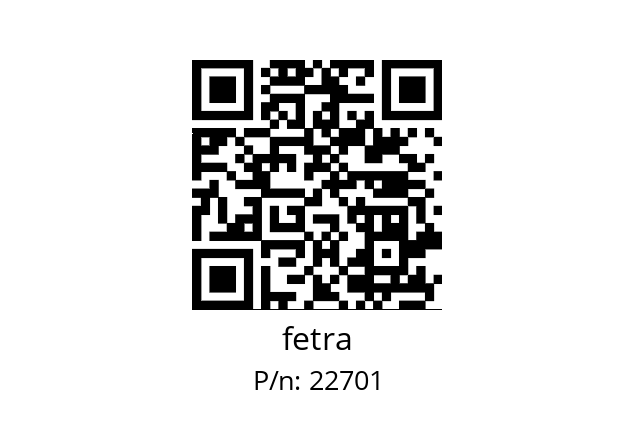   fetra 22701