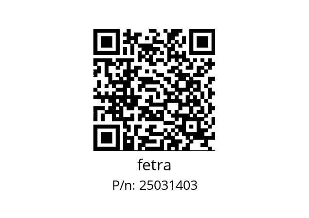   fetra 25031403