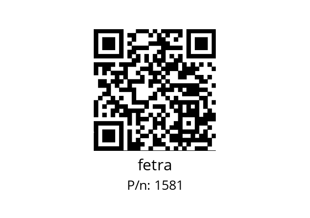   fetra 1581