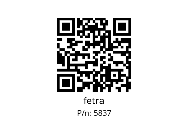   fetra 5837