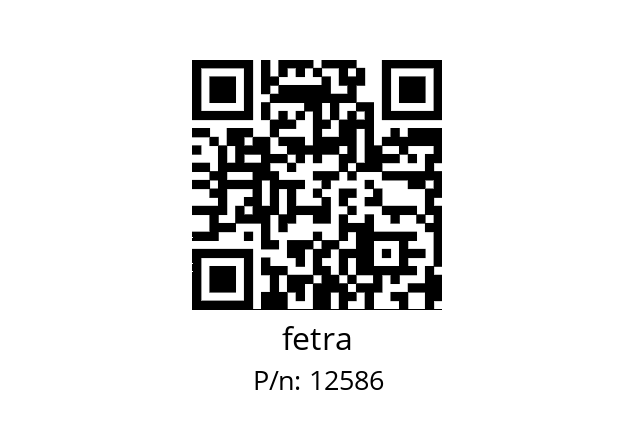   fetra 12586