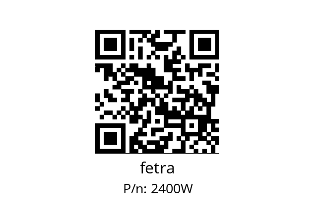   fetra 2400W