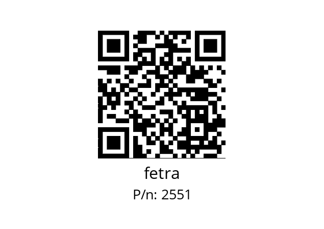   fetra 2551