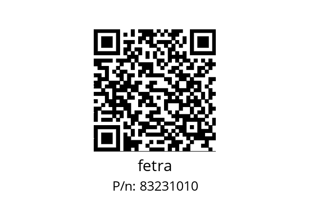   fetra 83231010