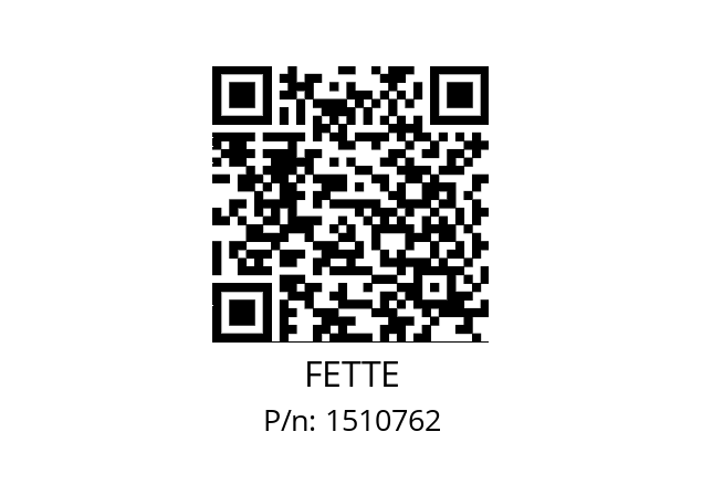   FETTE 1510762