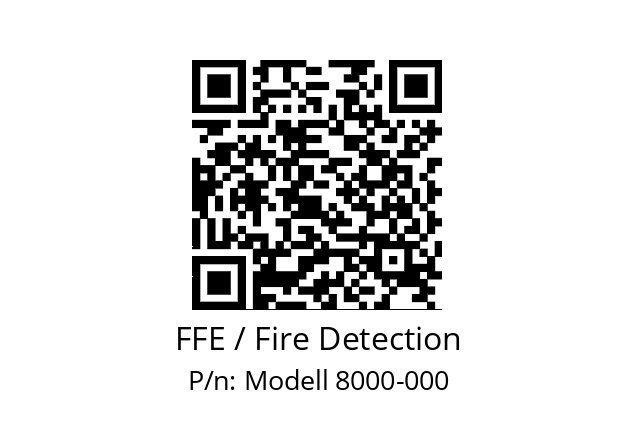   FFE / Fire Detection Modell 8000-000