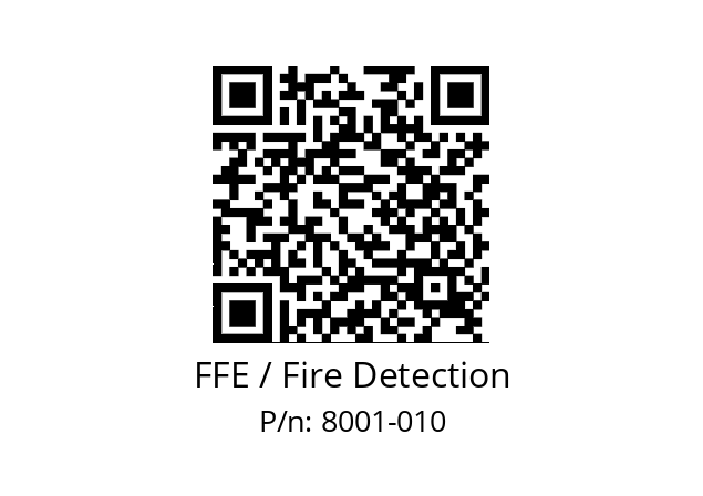   FFE / Fire Detection 8001-010