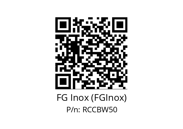   FG Inox (FGInox) RCCBW50