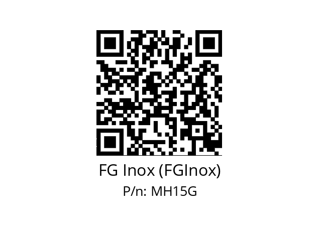   FG Inox (FGInox) MH15G