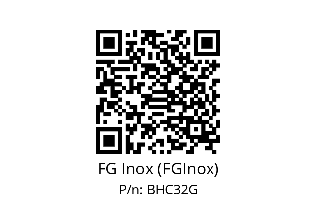   FG Inox (FGInox) BHC32G