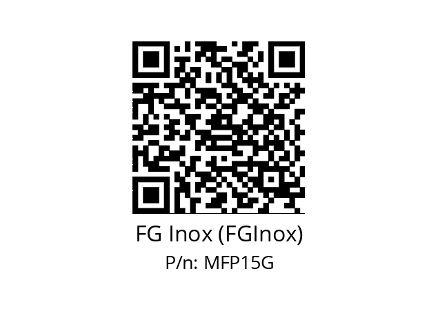   FG Inox (FGInox) MFP15G