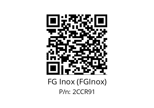   FG Inox (FGInox) 2CCR91