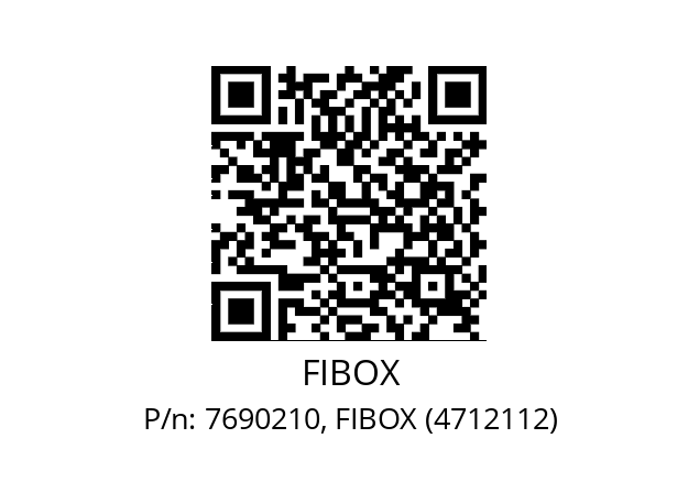   FIBOX 7690210, FIBOX (4712112)