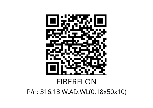   FIBERFLON 316.13 W.AD.WL(0,18х50х10)