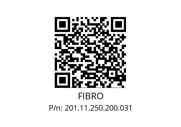   FIBRO 201.11.250.200.031