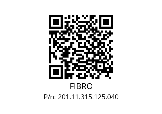   FIBRO 201.11.315.125.040