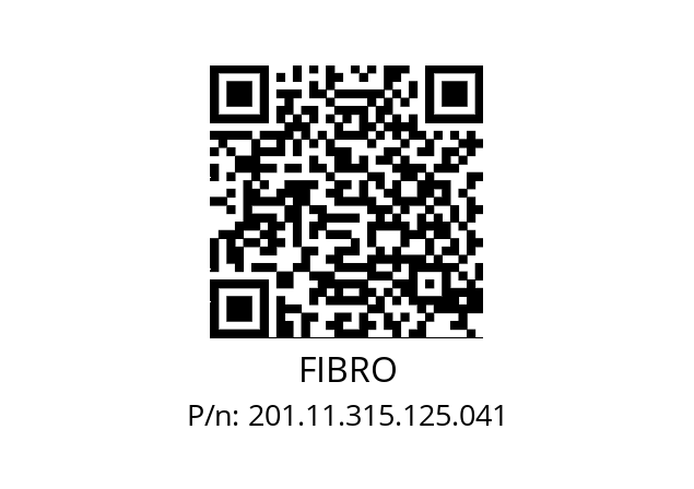   FIBRO 201.11.315.125.041