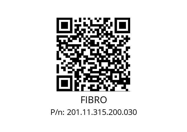   FIBRO 201.11.315.200.030