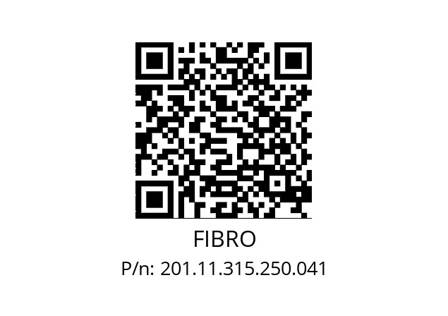   FIBRO 201.11.315.250.041