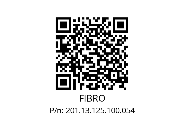   FIBRO 201.13.125.100.054