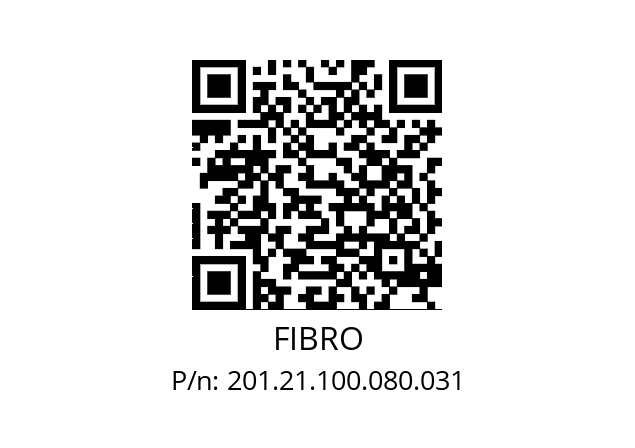   FIBRO 201.21.100.080.031