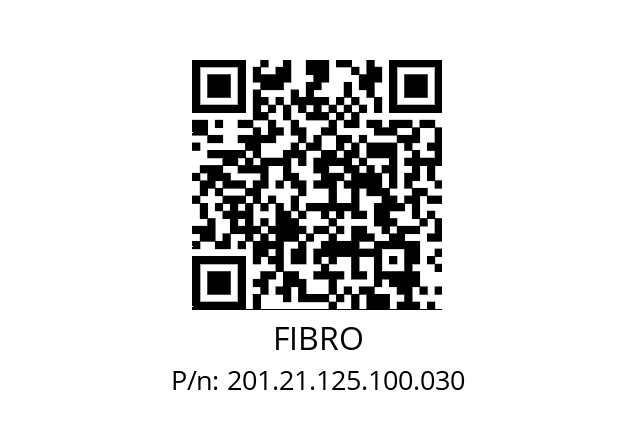   FIBRO 201.21.125.100.030