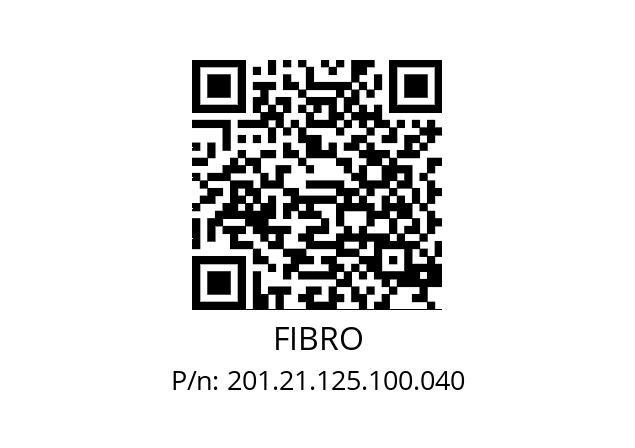   FIBRO 201.21.125.100.040