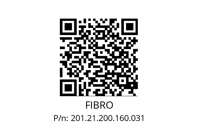   FIBRO 201.21.200.160.031