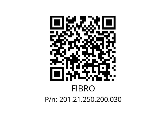   FIBRO 201.21.250.200.030