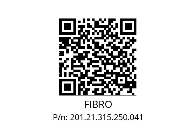   FIBRO 201.21.315.250.041