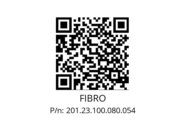   FIBRO 201.23.100.080.054