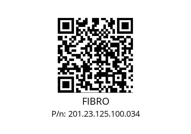   FIBRO 201.23.125.100.034